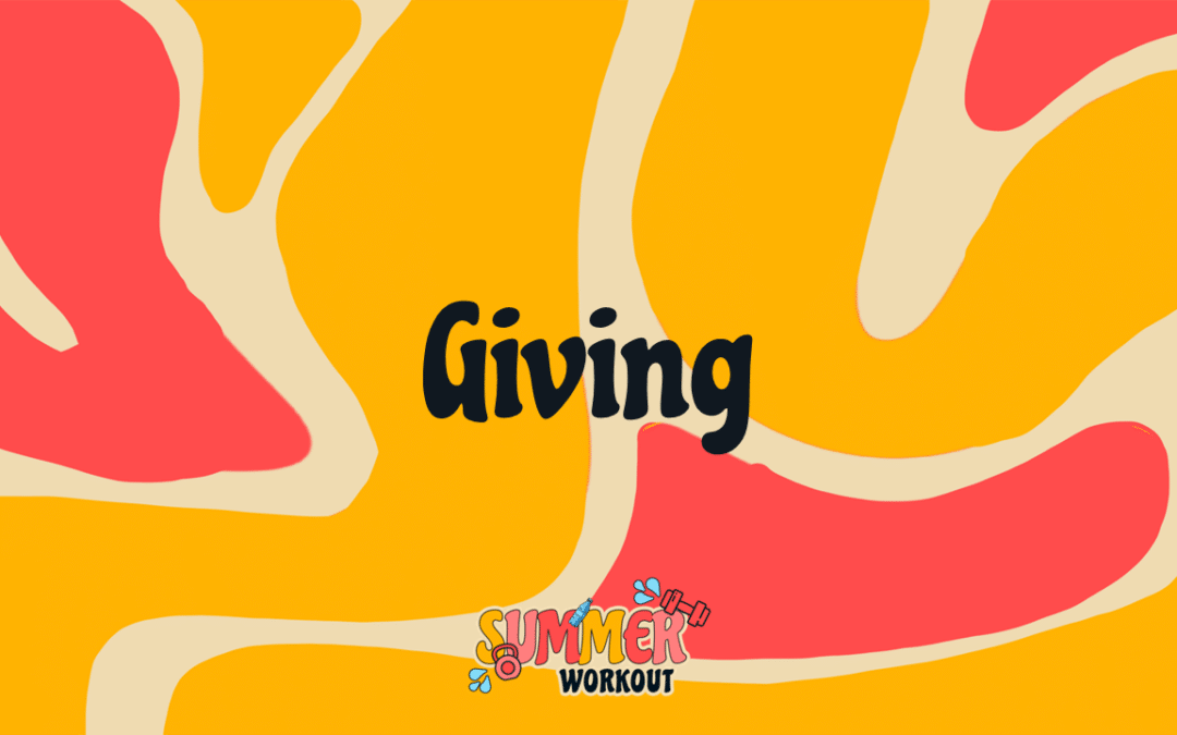Giving